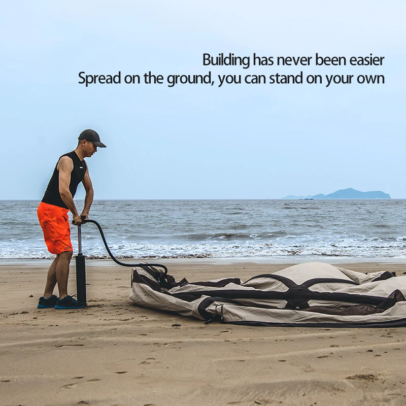 

Inflatable Tent Large Outdoor Canopy Rainproof Sunscreen Awning Outdoor Camping Tent Beach Camping Family Swimming Pool