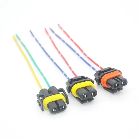 Automobile headlamp plug anti fog lamp harness interface 881 H11 H8 9005 HB3 9006 hb4 9012 H10 lamp holder
