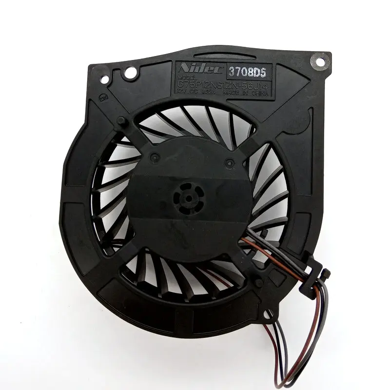 

Original G75P12NS1ZN-56J14 DC12V 1.65A For Sony Playstation 3 PS3 Super Slim 4000 4K Cooling Fan