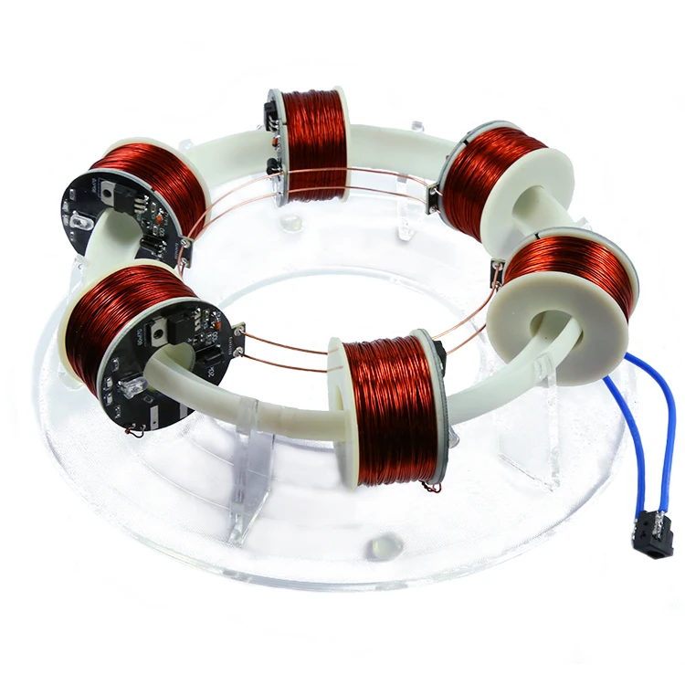 

4/6 coil toroidal cyclotron toroidal magnet scientific experiment creative novelty high-tech toy puzzle model kit