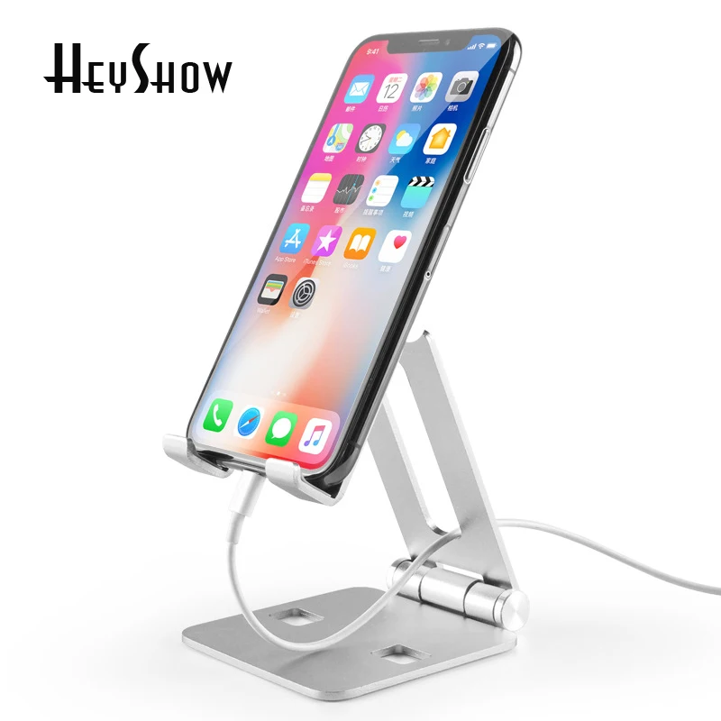 

Phone Stand For IPhone IPad Aluminum Adjustable Desktop Holder Base For Non-Slip Samsung Tablet Stand For Huawei Xiaomi Portable