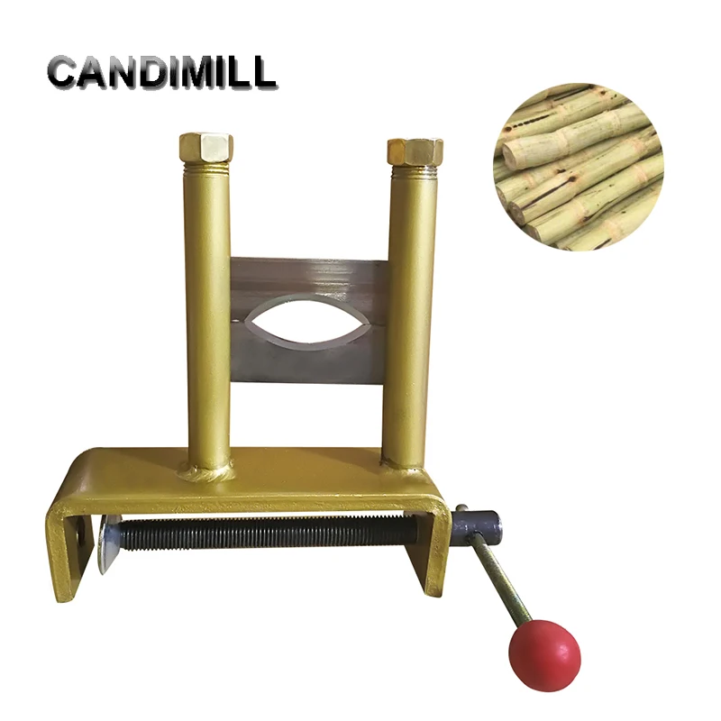 CANDIMILL Sugarcane Peeling Knife Manual Sugar Cane Peeling Machine Sugarcane Peelers Scraper, With One Extra Blade