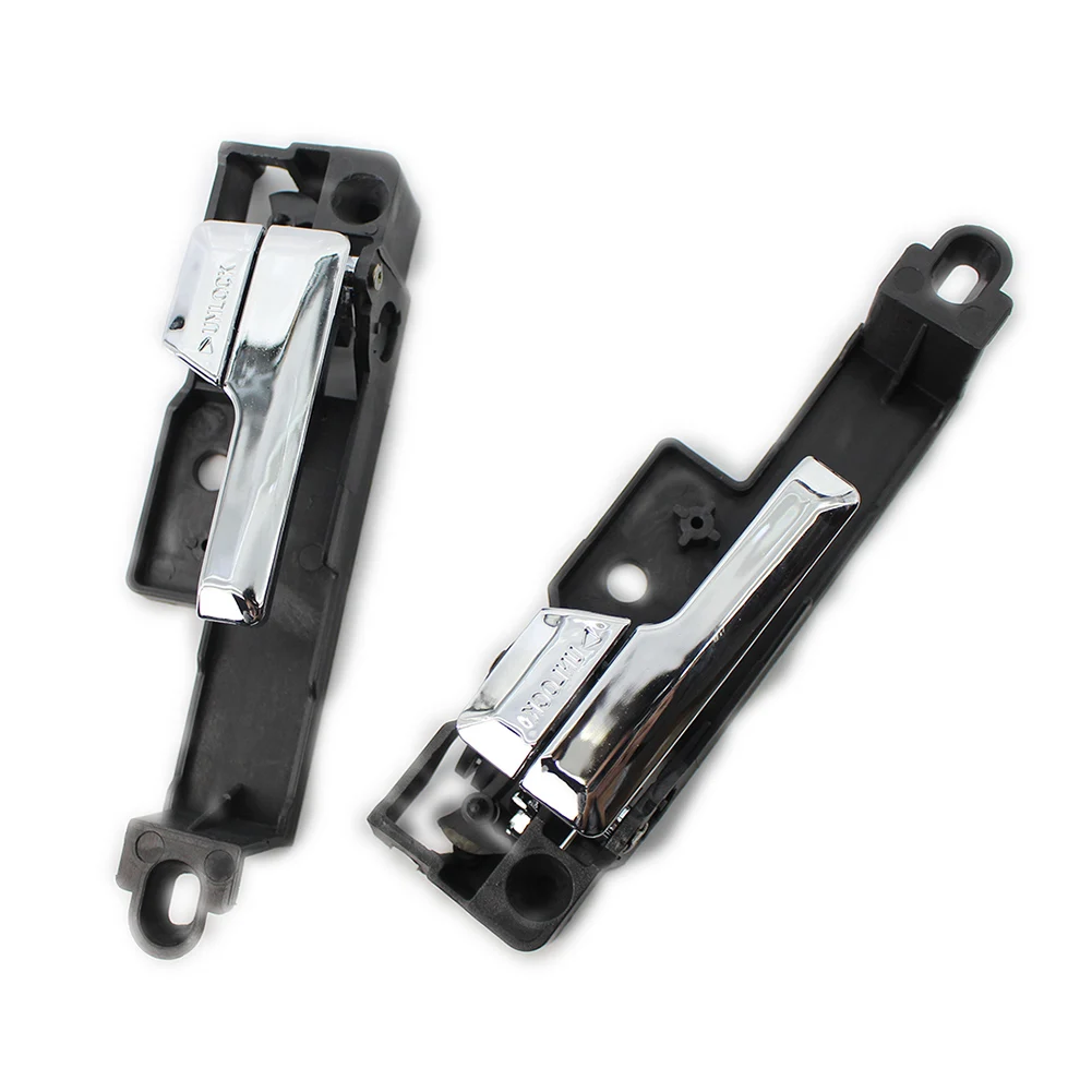 Chrome Auto Inner Door Handle Interior Cover For 2006 2007 2009 2009 2010 20112012 Ford Fusion Front Left & Right 1Pair