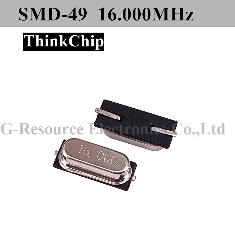 (50 szt.) Zestawy oscylatorów kwarcowych 49SMD 4MHZ 6MHZ 8MHZ 10MHZ 12MHZ 16MHZ 20MHZ 24MHZ 25MHZ 27MHZ 30MHZ 32MHZ 48MHZ