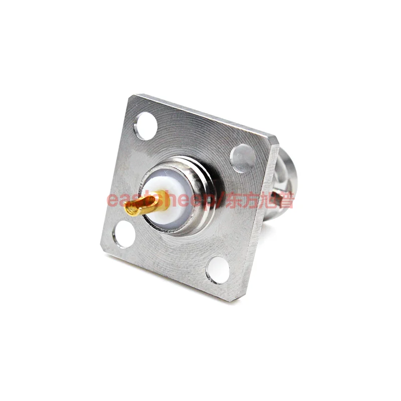 Eastالأغنام RF موصل BNC-KF-1 BNC-50KF مع شفة لوحة هيكل ثابتة Q9-KF