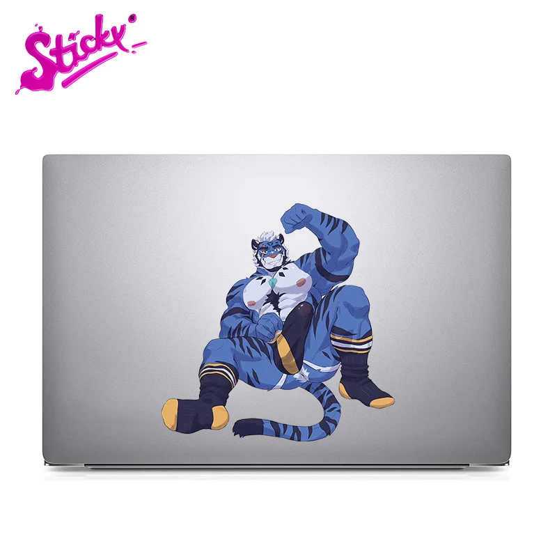 STICKY Sexy Strong Orc Tiger Gay Anime Car Sticker Decal Decor For Bicycle Motorcycle Accessories Laptop Helmet Trunk Wall