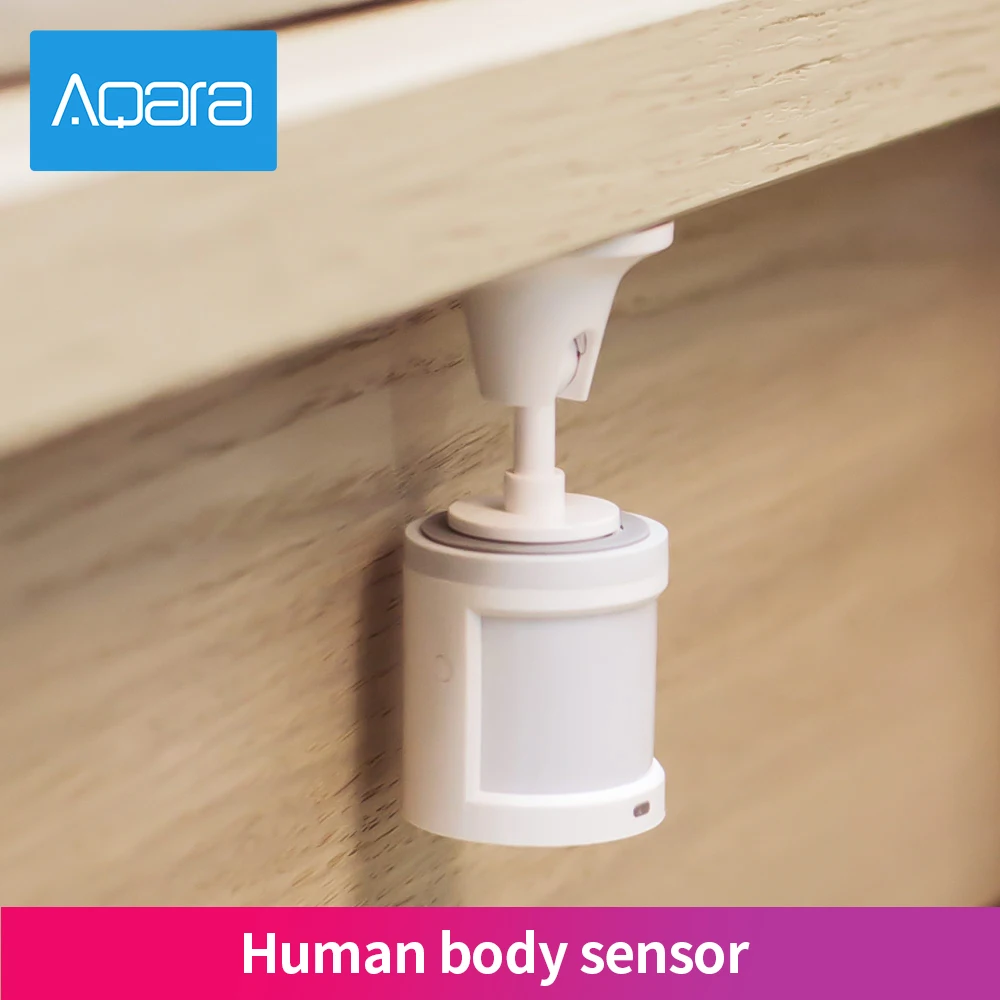 Sensore di movimento Aqara originale sensore intelligente del corpo umano movimento ZigBee connessione Wireless casa intelligente per Xiaomi Mi Home