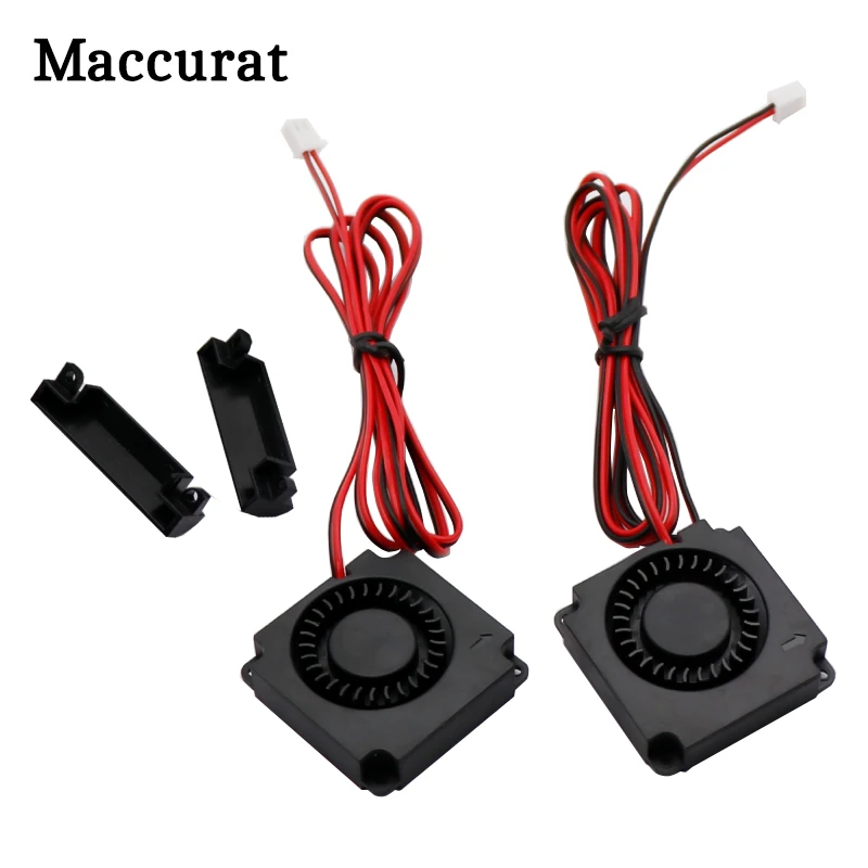 DC Cooling Fan 12V/24v 40*40*10mm 4010 Hydraulic Bearing Blow Radial extruder Cooling Fan Turbo Fan for Ender 3 CR10 Printer