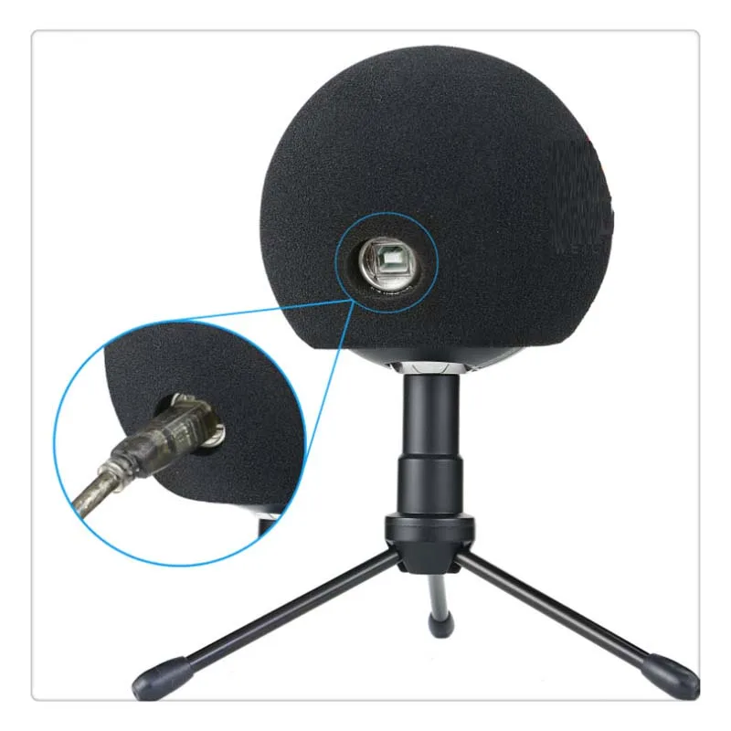 Suitable for Blue snowball-ice microphone sponge cover condenser microphone cover windproof sponge cover