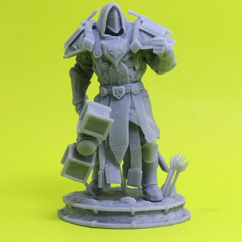 1/24 75mm 1/32 56mm Resin Model Game Warcraft Paladin Judgement Armor Figure Unpaint No Color RW-010