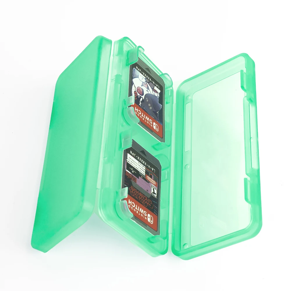 닌텐도 스위치 라이트용 게임 카트리지 케이스 홀더, OLED 보관 보호 상자, 4 in 1, 10PCs/로트