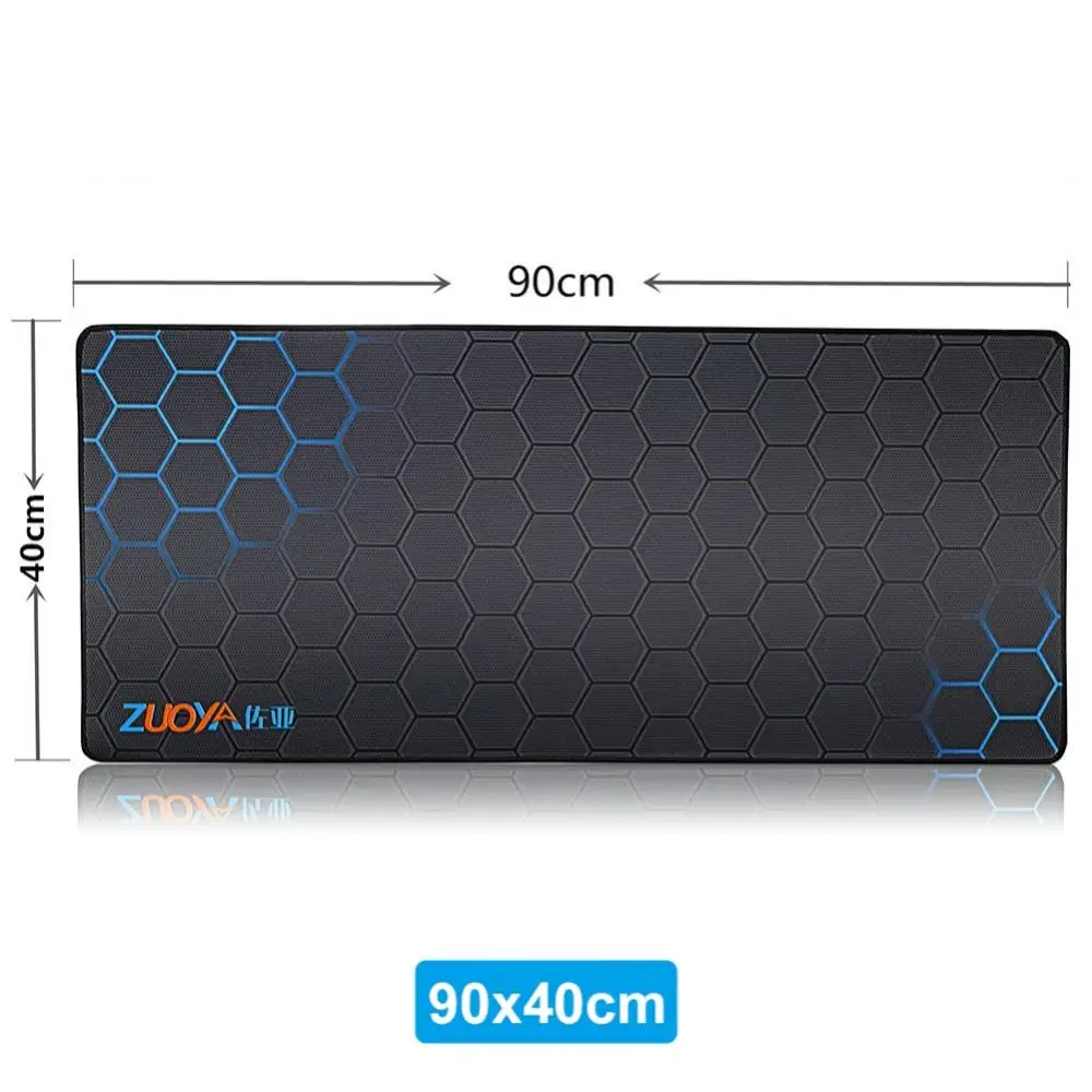 Bluelans ขนาดใหญ่แผ่นรองเมาส์คอมพิวเตอร์ Anti-Slip ล็อคขอบ Gaming Mouse Pad คอมพิวเตอร์อุปกรณ์เสริมสำหรับ CS GO
