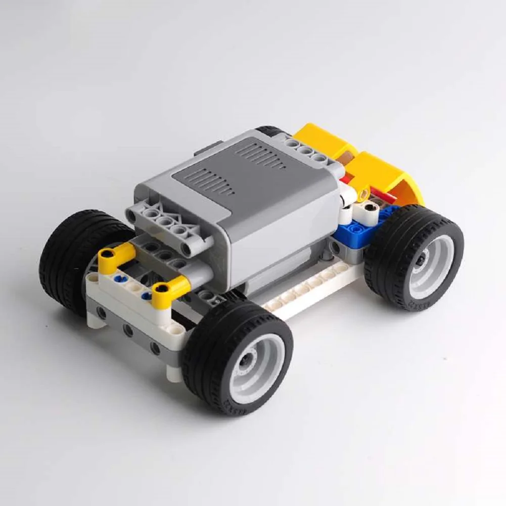 68pcs 5M-E DIY Robot Car Set Battery Box M-Motor compatible with legoeds Blocks Bricks For Power Functions MOC Parts 8881 8883