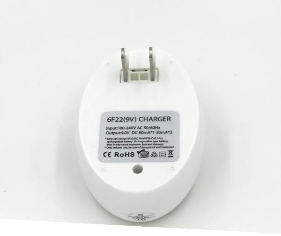 2PCS 9v battery 1180mAh Li-ion 9 V Rechargeable Batteries rechargeable battery+9V charger
