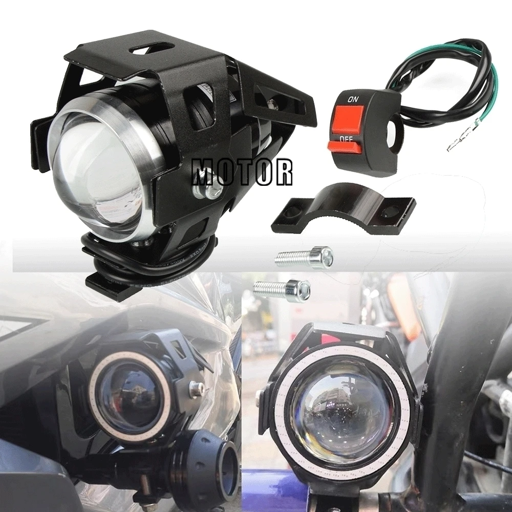 

Motorcycle Spotlights Fog Head Light Headlights U5 Headlamp For KYMCO K-XCT 125/300/400 AK550 2017 2018 XCITING S 400 400S 2019