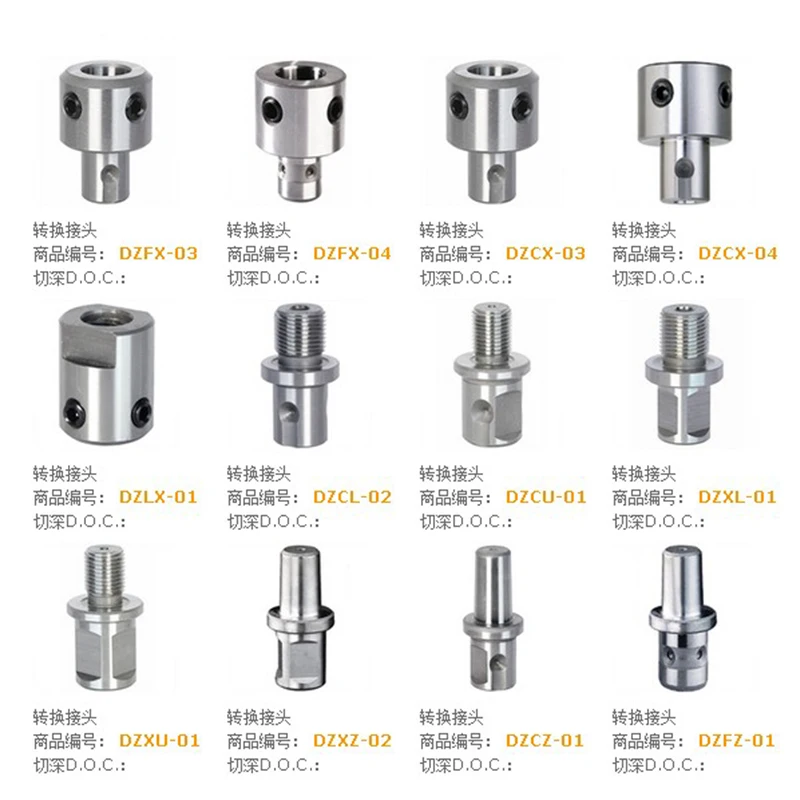 HSS เกลียว Shank ไปยัง Weldon Shank อะแดปเตอร์ B16พร้อม Fein Shank/One-Touch Shank อะแดปเตอร์สำหรับ Annular Cutter