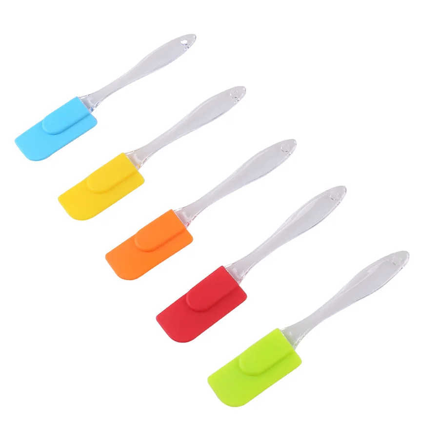 Silicone Spatula Baking Scraper Cream Butter Spatula Cooking Cake Silica Gel Knife Spatula Utensi Pastry Tool Silicone Baking