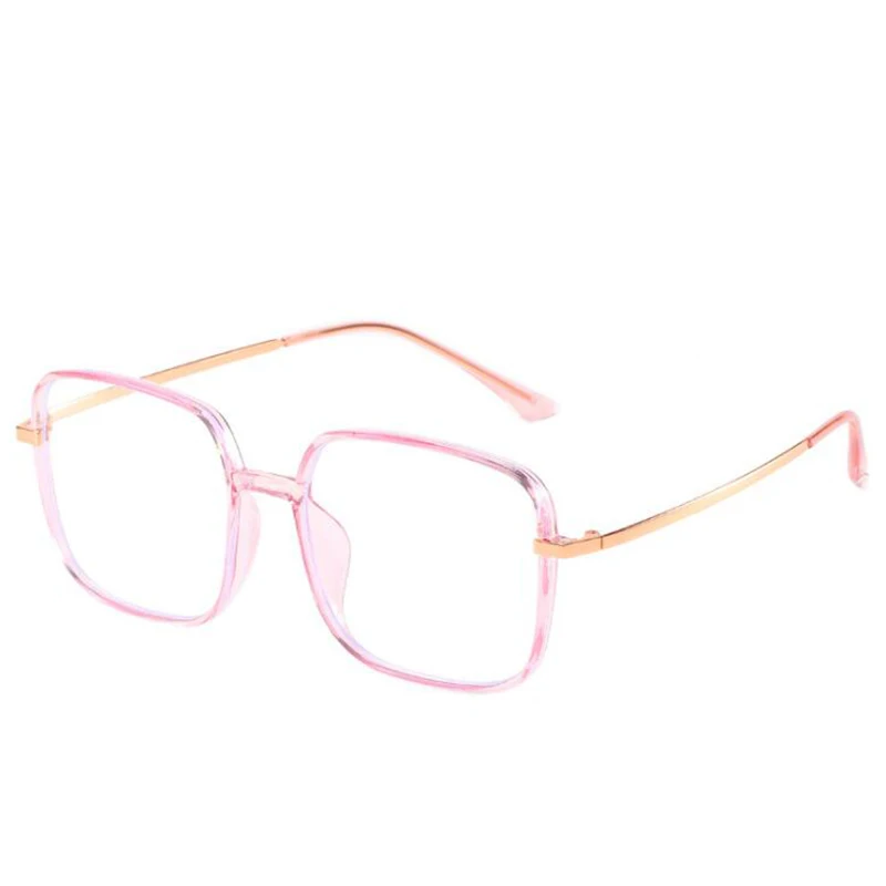 0 -1.0 -1.5 -2.0 -2.5 -3.0 -4.0 -5.0 -6.0 -7 Radiation Protection Square Eyewear Women Metal Legs Spectacles Men Optical Glasses