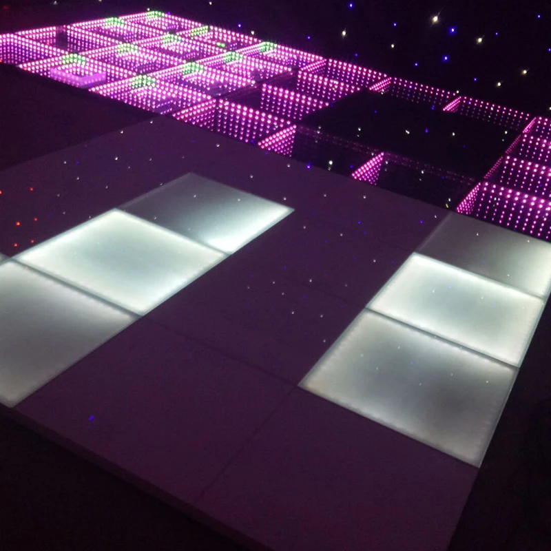 Wedding Party 3D Led Acryl Dansvloer Podium Effect