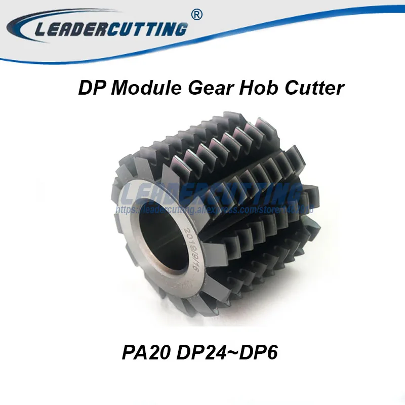 HSS 6542 DP Inch Module Gear Hob Cutter PA20 DP4 DP5 DP6 DP7 DP8 DP9 DP10 DP11 DP22 DP24 Inch hobbing cutter DP Gear Hob Cutter