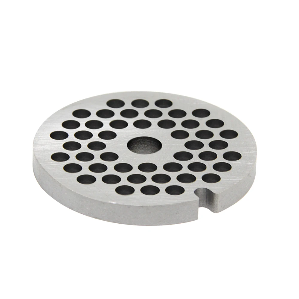 4.5mm #5 Meat Grinder Grille Disc Stainless Lattice Mincer Plate Parts for Bosch MFW15 MUM5 Zelmer 886.5 Philips Kenwood D=53mm