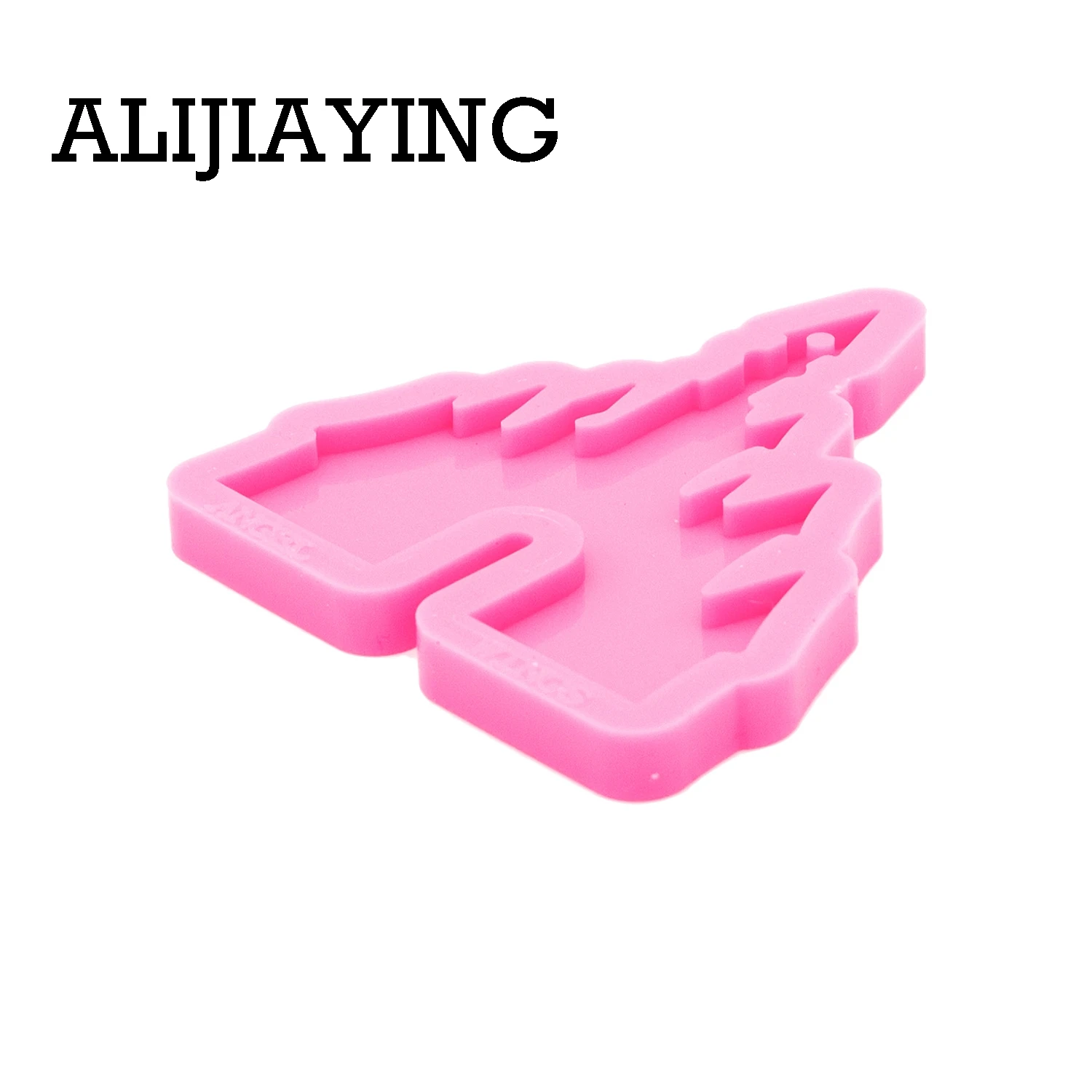 DY0479 Glossy Cartoon castle Keychain Mould Silicone Resin Pendant Mold for Epoxy Jewelry Making DIY Crafts Necklace