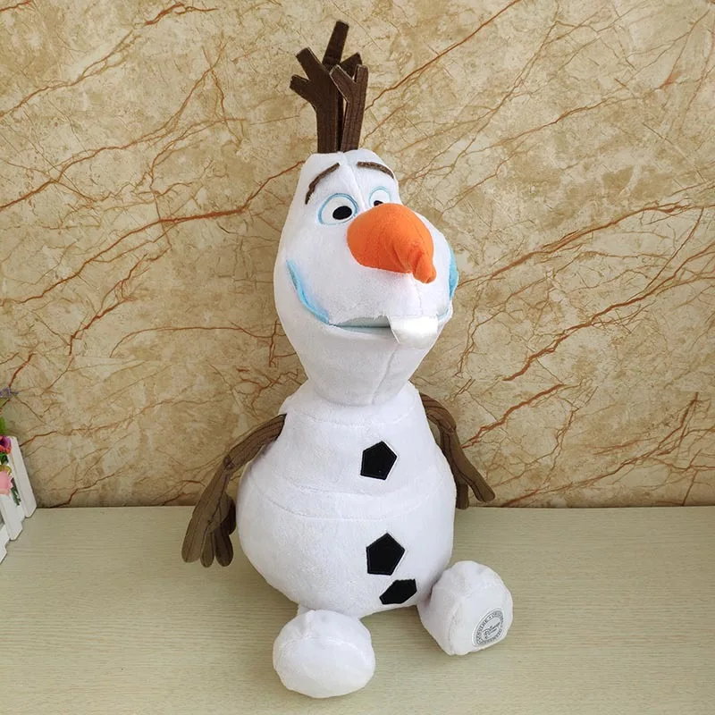 Frozen 2 23cm/30cm/50cm Snowman Olaf Plush Toys Stuffed Plush Dolls Kawaii Soft Stuffed Animals For Kids Christmas Gifts