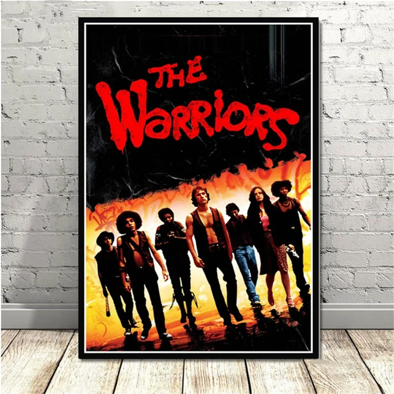 THE WARRIORS Movie Classic Movie Art Poster Canvas Painting Wall Picture Home Decor Posters and Prints картины на стену