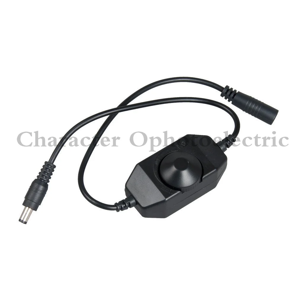 5PCS Mini LED Brightness Adjust Switch Dimmer Controller   for 3528 5050 5630 Single Color LED Strip Light LED Dimmer 12V,24V