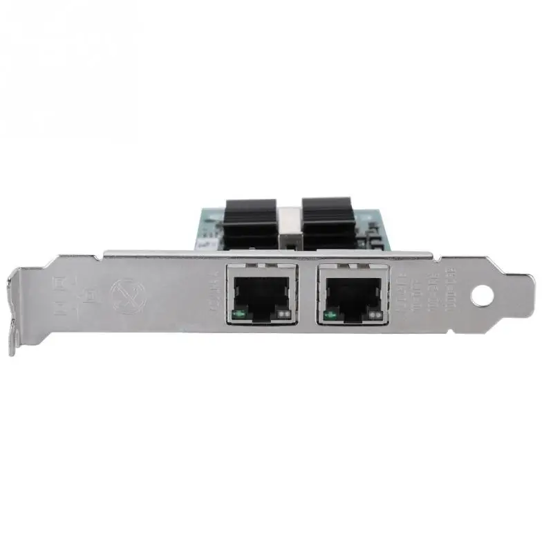 Imagem -04 - para Intel 82576-t2 Gigabit Pci-e Placa Adaptadora de Rede de Porta Dupla Desktop 1000mbps Servidor Nic Led 2023 Controlador de Rede Quente