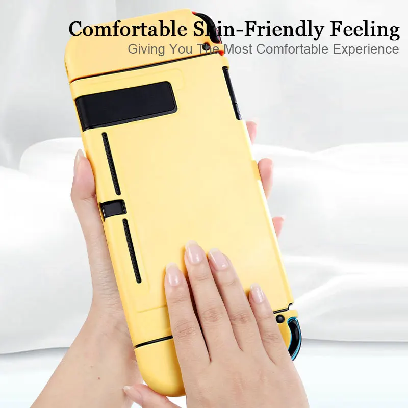 Candy Pink Colorful Case For Nintendo Switch Game Console NS Joy Con Controller Shell Soft Silicone Protective Cover Accessories