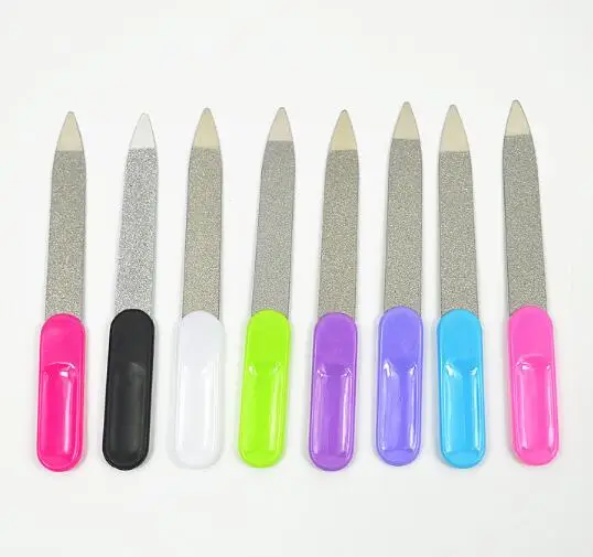 

Nail file polishing tool stainless steel nail file birthday present