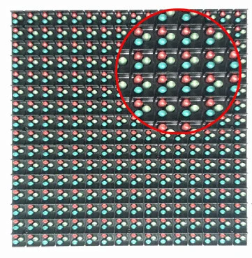 Módulo LED de mantenimiento frontal para exteriores P10