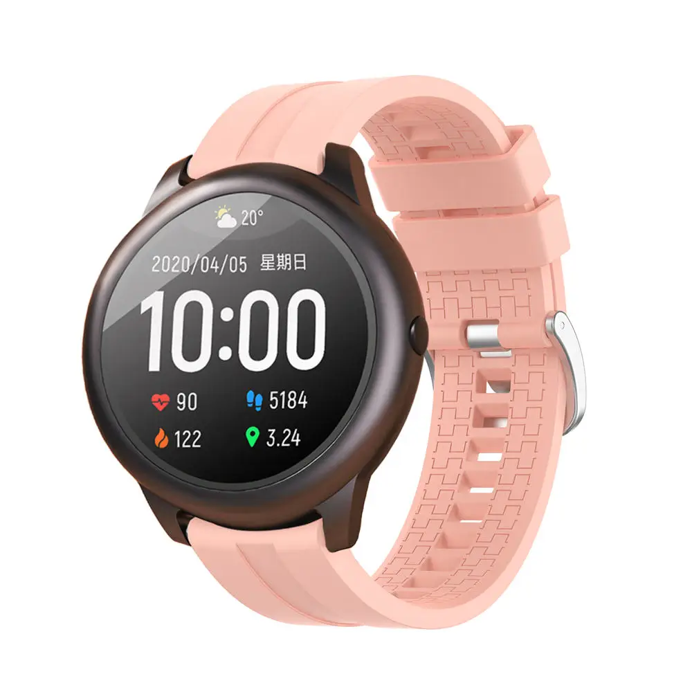 Correa de silicona para reloj Xiaomi haylou solar ls05, pulsera inteligente Original de 22mm para Haylou RT LS05S