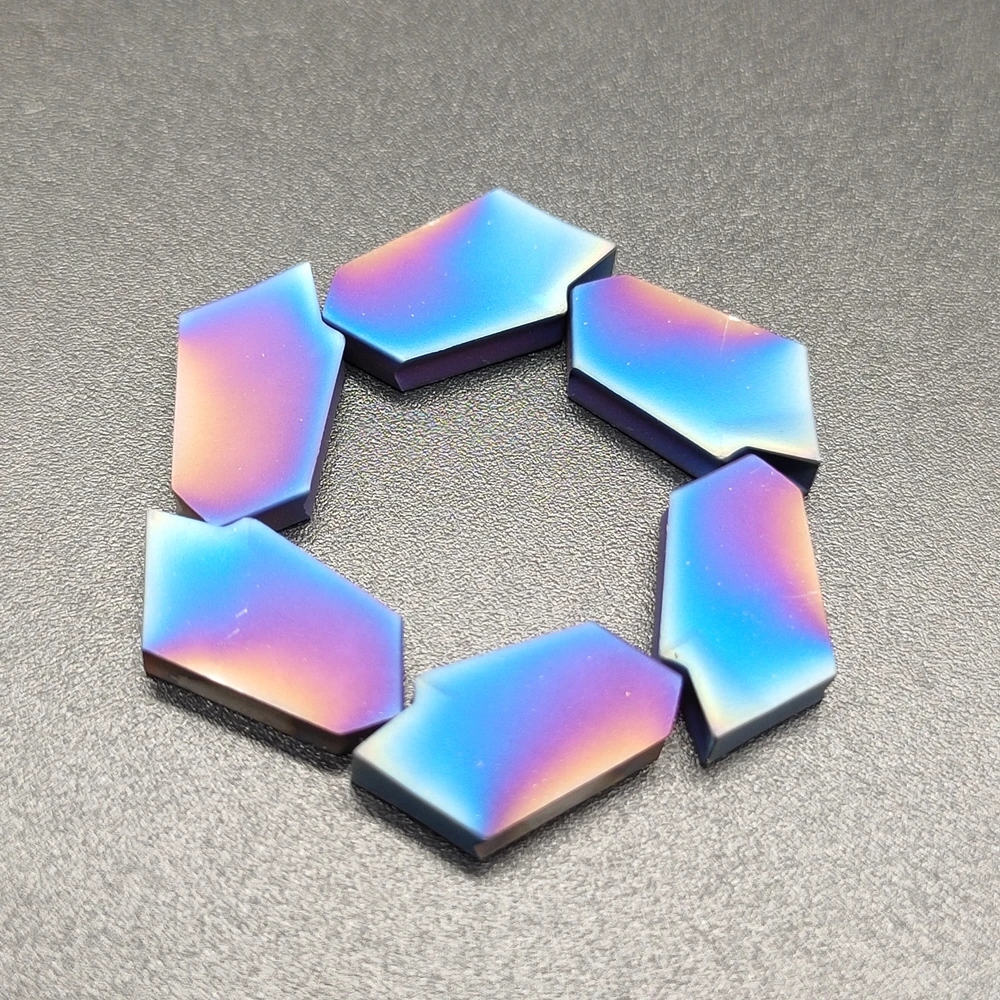 10 pz di alta qualità SP300 LY7010 3.0mm nano blu lama tornio strumento di tornitura per utensili di tornitura in metallo duro lama di scanalatura