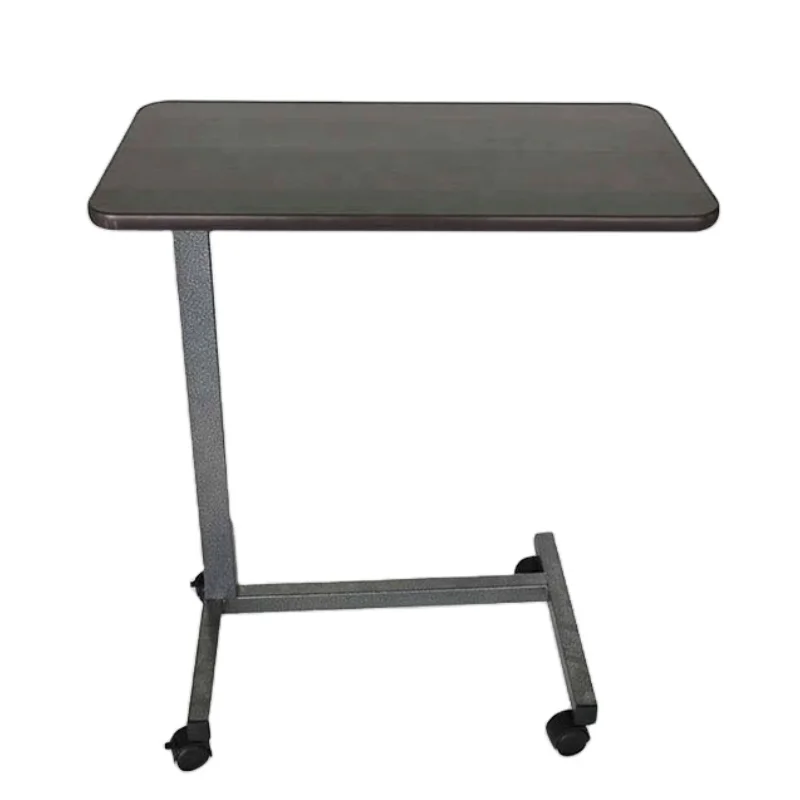 Rehabilitation Therapy Supplies Multifunctional Mobile Patient bedside Dining Table For hospital bedside dining table