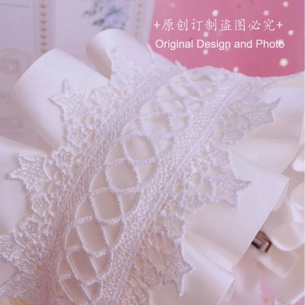 Lolita Mũ Đội Đầu Phong Cách Nhật Bản Đậm Ngọt Phụ Kiện Tóc Người Giúp Việc Đầu Gothic