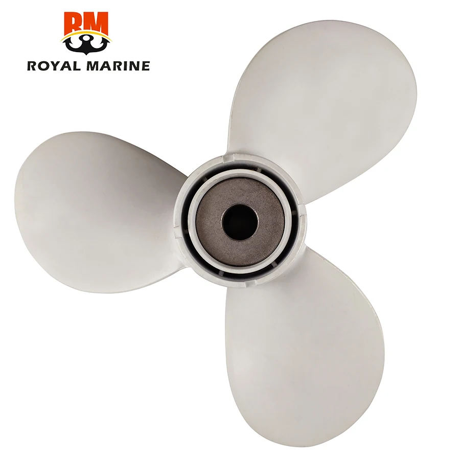 676-45941-62-EL Boat Propeller for Yamaha 40HP  EK40G Engine Pin Type 11-1/2 X11 -H Outboard Propeller