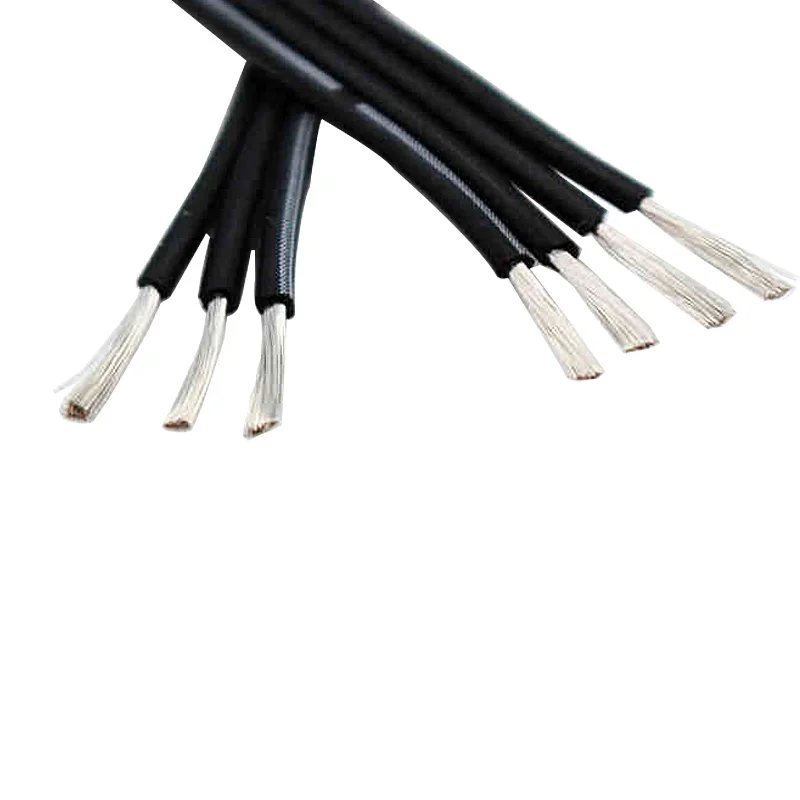 Soft Silicone High Temperature Cable 30/28/26/24/22/20 AWG 2P/3P/4P/5P/6P/8P Multi-core Silicone Parallel Cable LED Wire