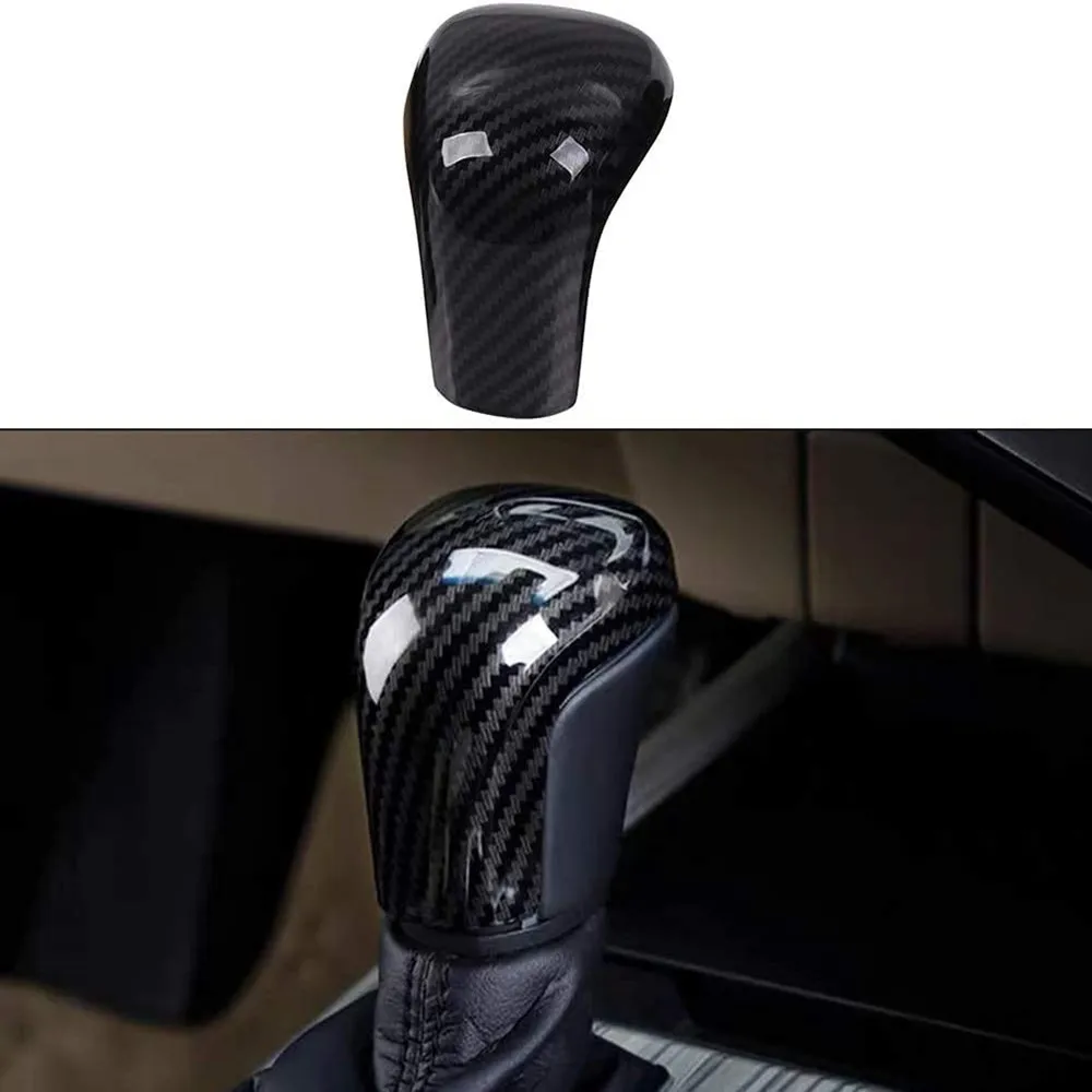 

Carbon Fiber Gear Shift Knob Trim Cover For Toyota Camry 2018-2021 For Avalon 2019-21 For Corolla 2020-2021 Interior Accessories
