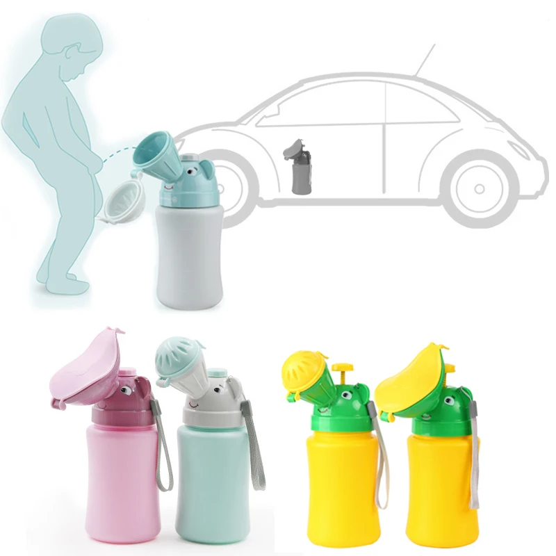 Toilette portatile per l\'igiene del bambino orinatoio per ragazzi e ragazze vaso da viaggio per auto all\'aperto vasino Anti-perdite per bambini