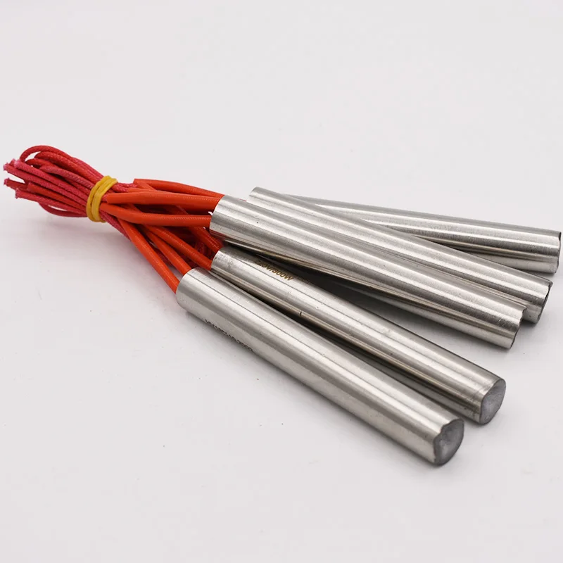 Stainless Steel 8x80mm Cartridge Heater 8mm Tube Diameter 24V/36V/110V/220V/380V 160W Single End Electric Heater Element