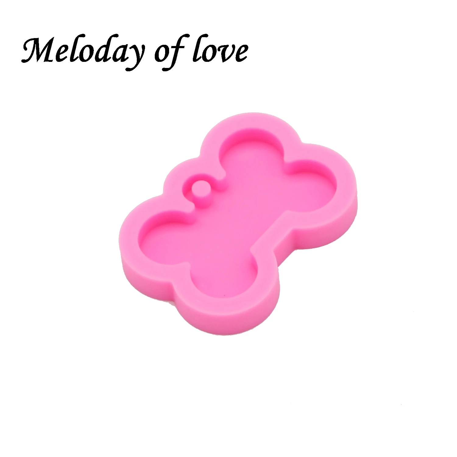 Shiny Dog bone dog tag mold DIY epoxy resin silicone Mold for keychain glossy finish DY0094 - Image 5