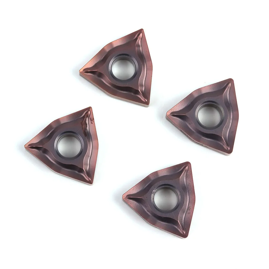WNMG080404-EF YBG205 WNMG080408-EF YBG205 Tiện Bằng Máy CNC Biến Lưỡi Mạ PVD Carbide Lưỡi Dao Chịu Mài Mòn Bên Ngoài Dụng Cụ Quay Rau