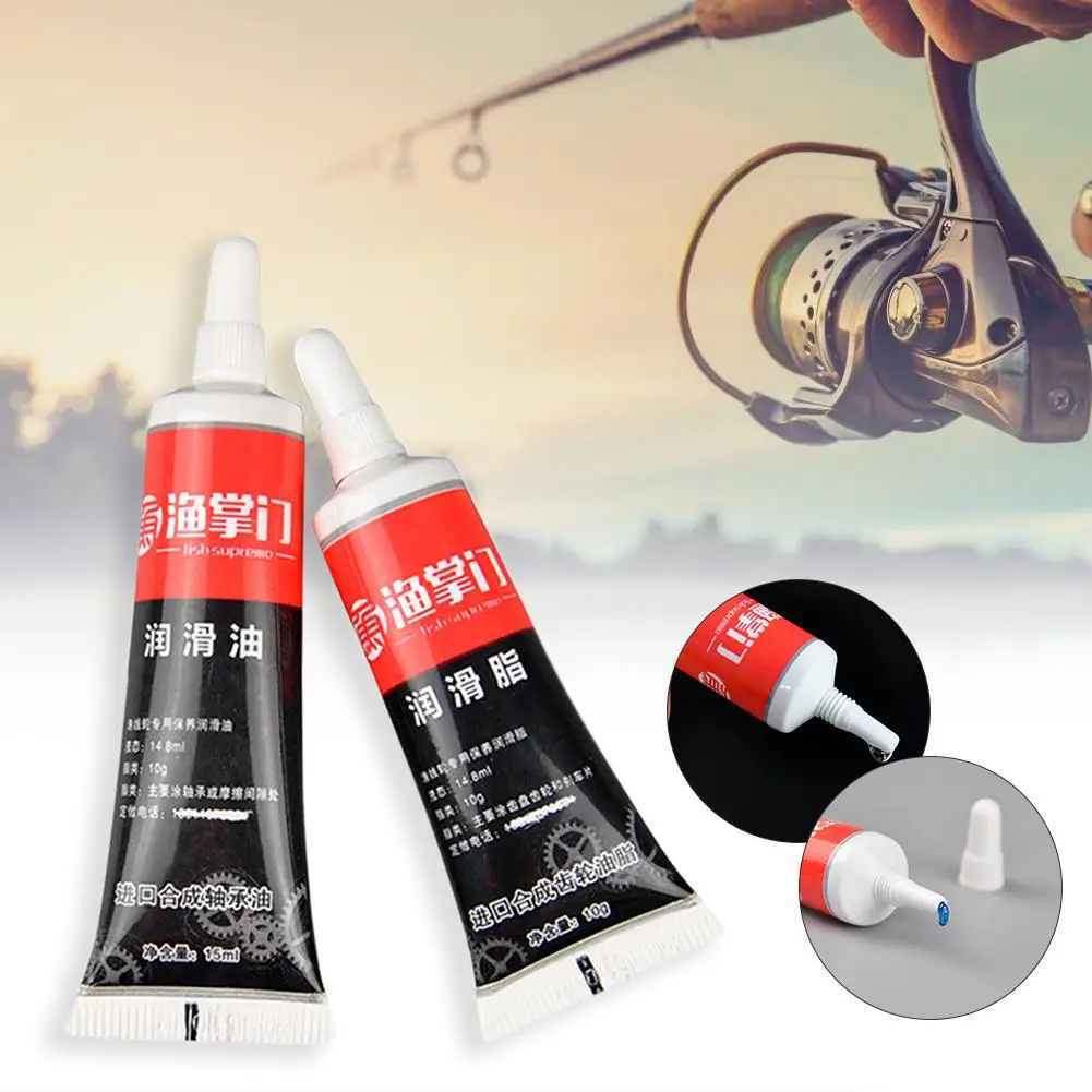 

Special Lubricant Oil Grease Noise Abrasion Reduces Waterproof Lubricant Oil For Drum Wheel Spinning Wheel Bearing Fishing Reel