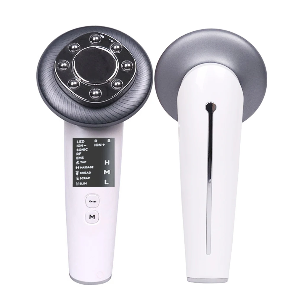 RF Ultrasonic EMS Body Slimming Massager Weight Loss Anti Cellulite Fat Removal Machine Face Cleaner  Massager For Beauty Health