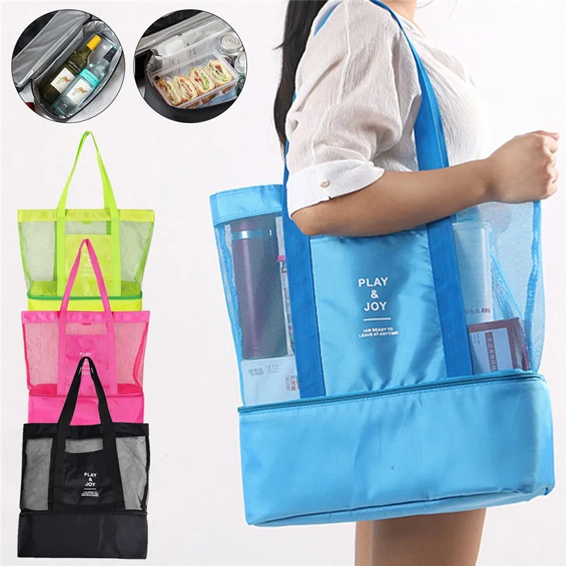 

Portable Food Fresh Lunch Bag Waterproof Thermal Insulated Snack Picnic Box Carry Tote Storage Bag Travel Lunch Food Pouch