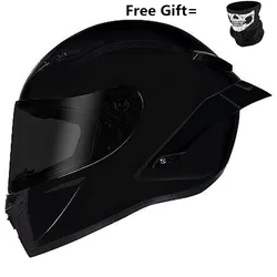 Casque de Moto Complet pour Course de Motocross, avec Visière Arc-en-ciel, Puzzles, Approuvé par le Dot, Noir 256