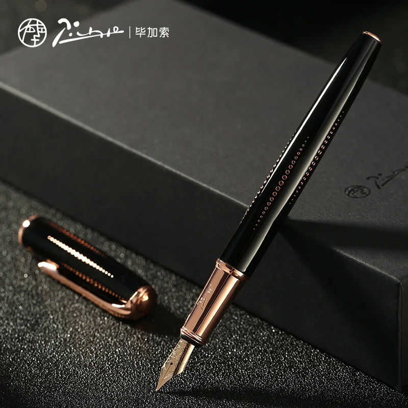 

Picasso Fountain Pen EF/F Nib High Quality Night Series Excellent Writing Calligraphy caneta Gifts For Business Office Supplies