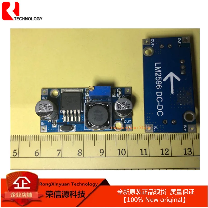 Controlador de tensão de alimentação 3a lm2596 lm2596s com passos ajustáveis